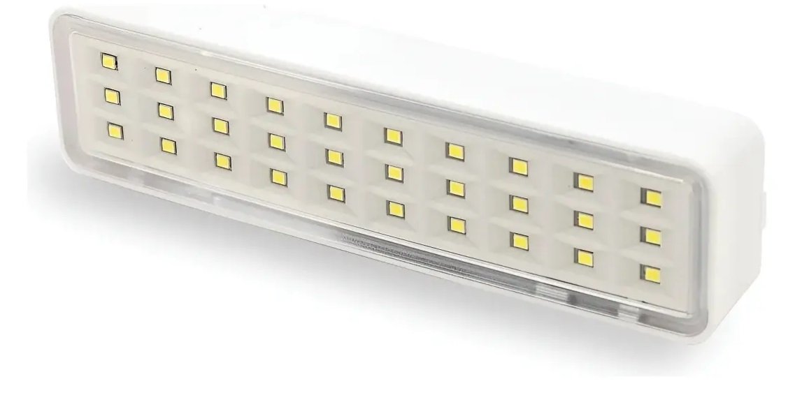 LUZ DE EMERGENCIA 30 LED SLIM ILUMA